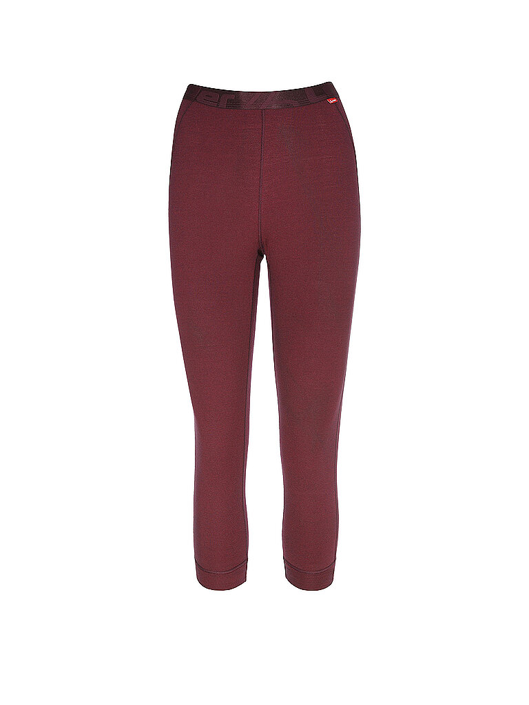 LÖFFLER Damen Unterziehhose TTX Warm 3/4 dunkelrot | 36