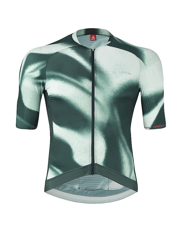 Löffler Radtrikot Airstream Slim Sleeves Dunkelgrün