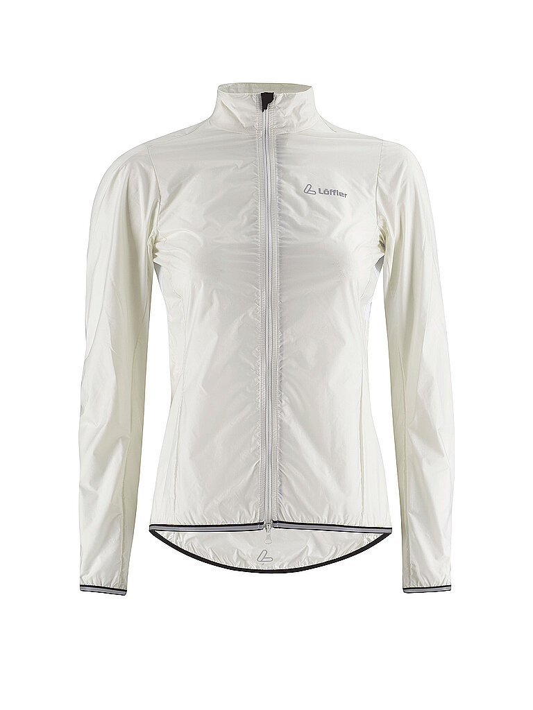 Löffler Windjacke Windshell Winddicht-Wasserabweisend Creme