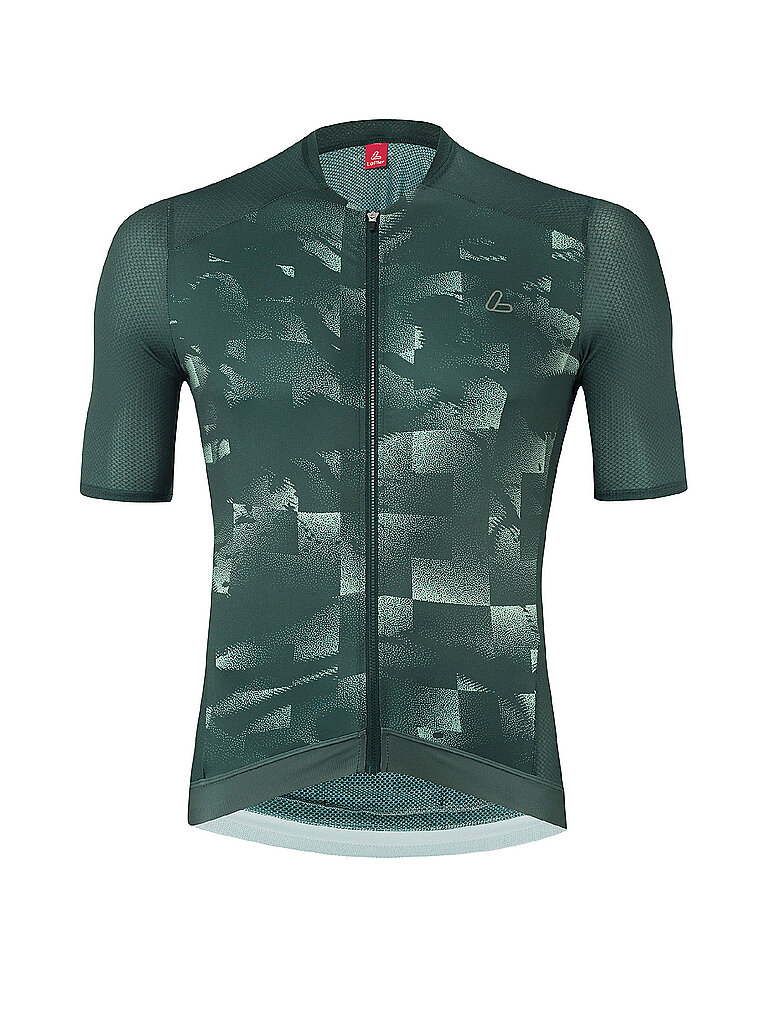 Löffler Radtrikot Skys Escape Vent 3D-Mesh Dunkelgrün