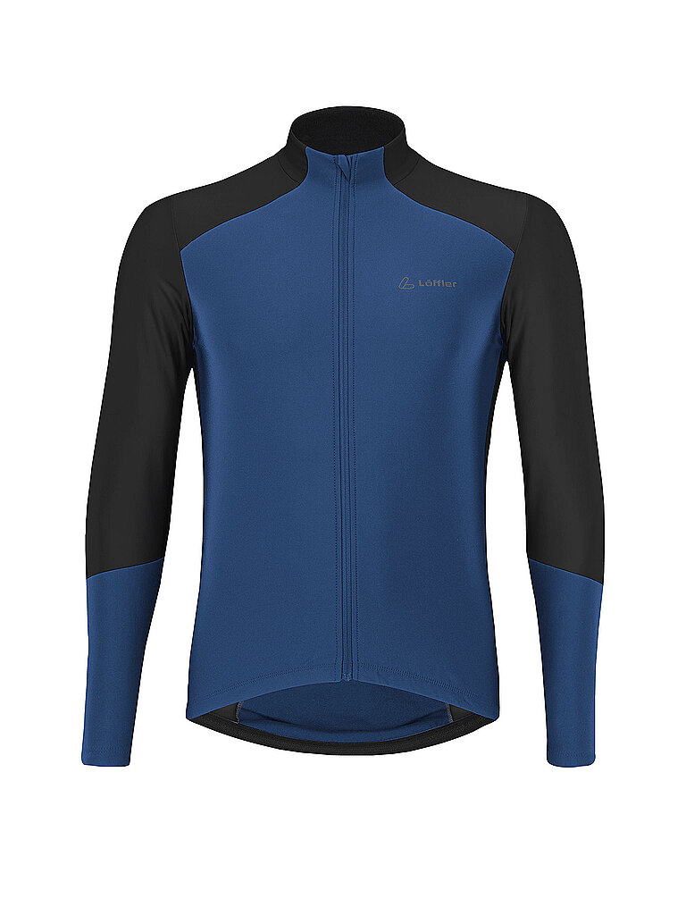 LÖFFLER Herren Winter Radtrikot Combo Mid dunkelblau | 48