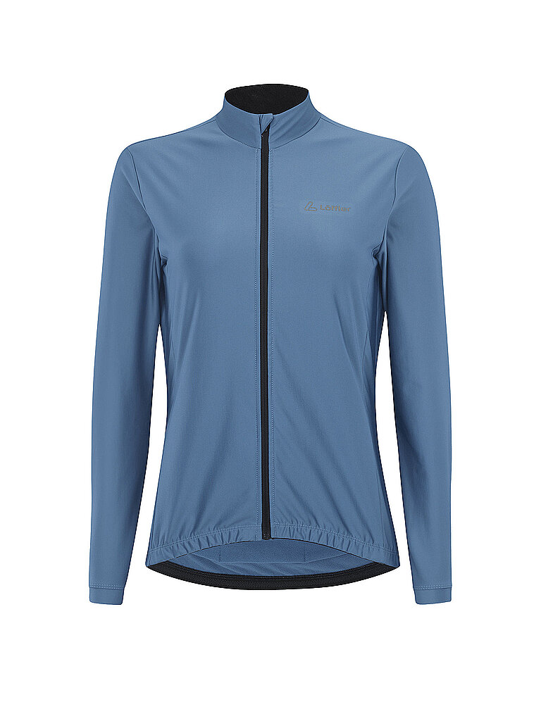 LÖFFLER Damen Winter Radtrikot Clara Mid blau | 36