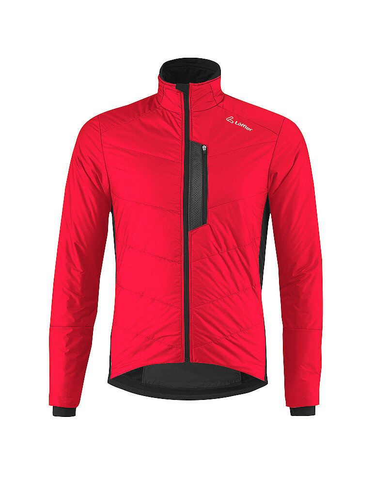 LÖFFLER Herren Winterjacke ISO PL60 rot | 48