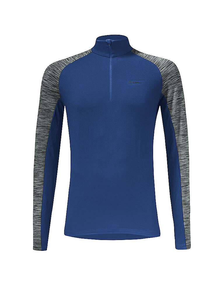 LÖFFLER Herren Unterziehshirt Midlayer Transtex blau | 48