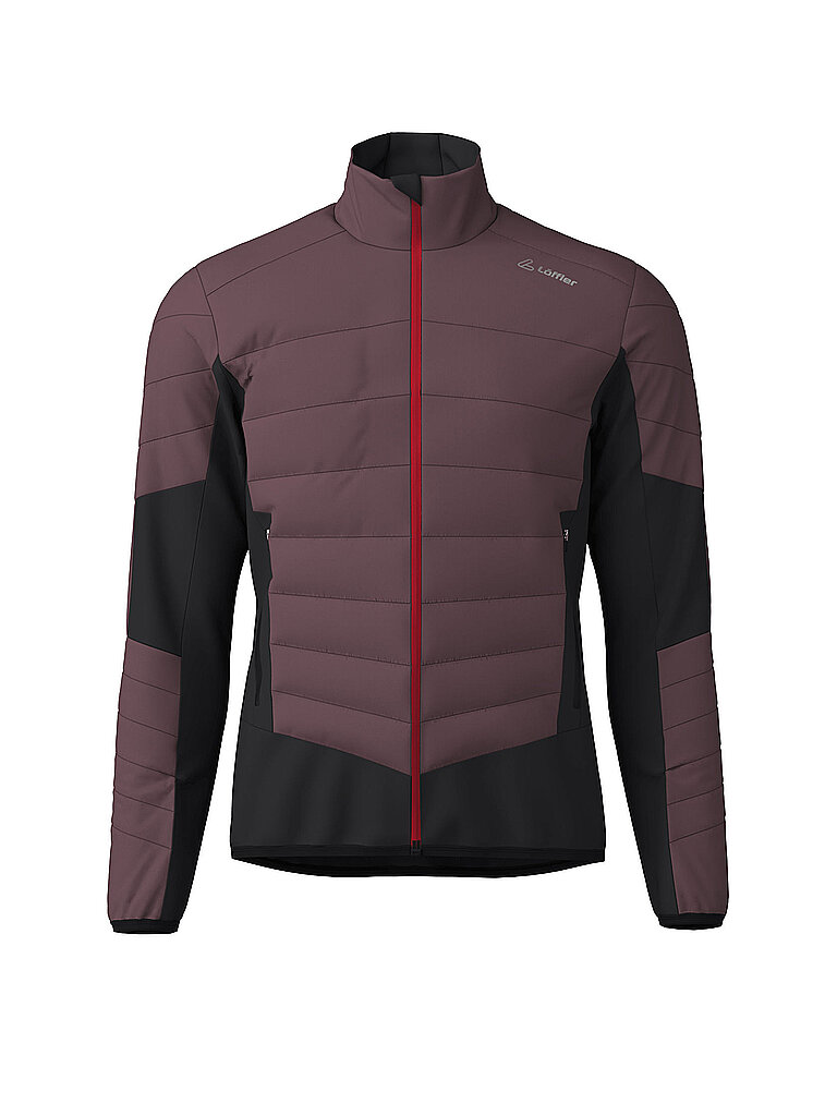 LÖFFLER Herren Langlaufjacke Athletico PL60 Hybrid dunkelrot | 48