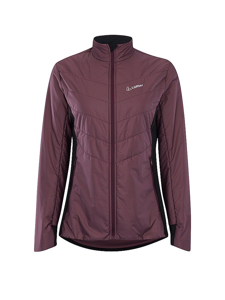 LÖFFLER Damen Langlauf Jacke Elements CF PL60 dunkelrot | 36