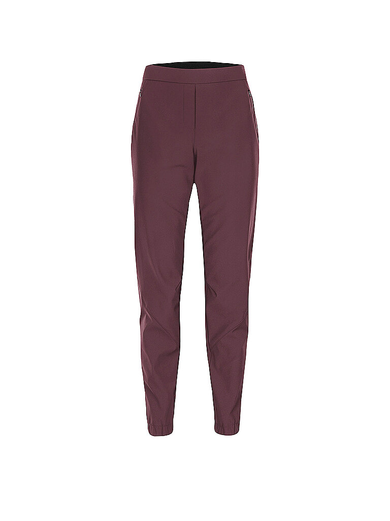 LÖFFLER Damen Langlaufhose Alaska ASW Tapered dunkelrot | 36