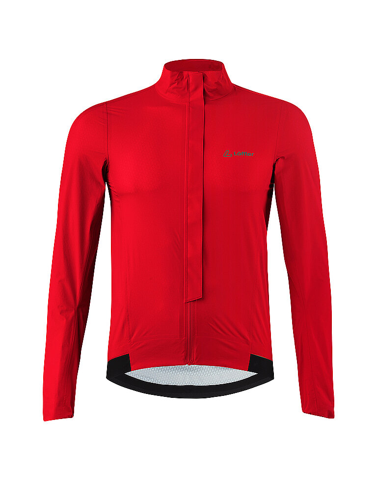 LÖFFLER Herren Radjacke Rain Chaser WPM rot | 50