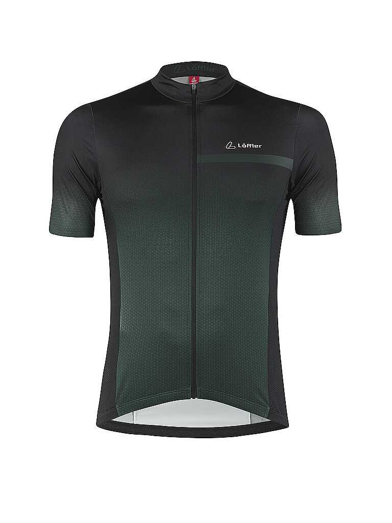 LÖFFLER Herren Radtrikot Coogan FZ Mid dunkelgrün | 58