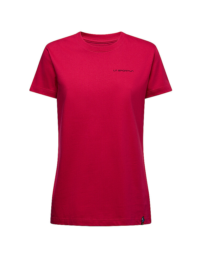 la sportiva Sportshirt Kurzarm Bio-Baumwolle Rosa