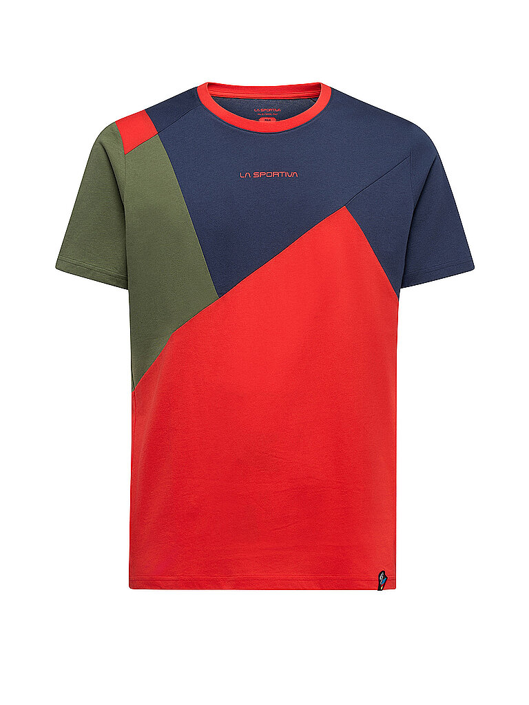 la sportiva T-Shirt Roof Bio-Baumwolle Rot