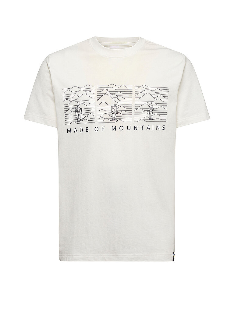 la sportiva Sportshirt Kurzarm Bio-Baumwolle Weiss