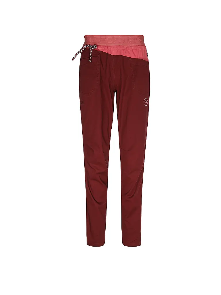 LA SPORTIVA | Damen Kletterhose Tundra | dunkelrot