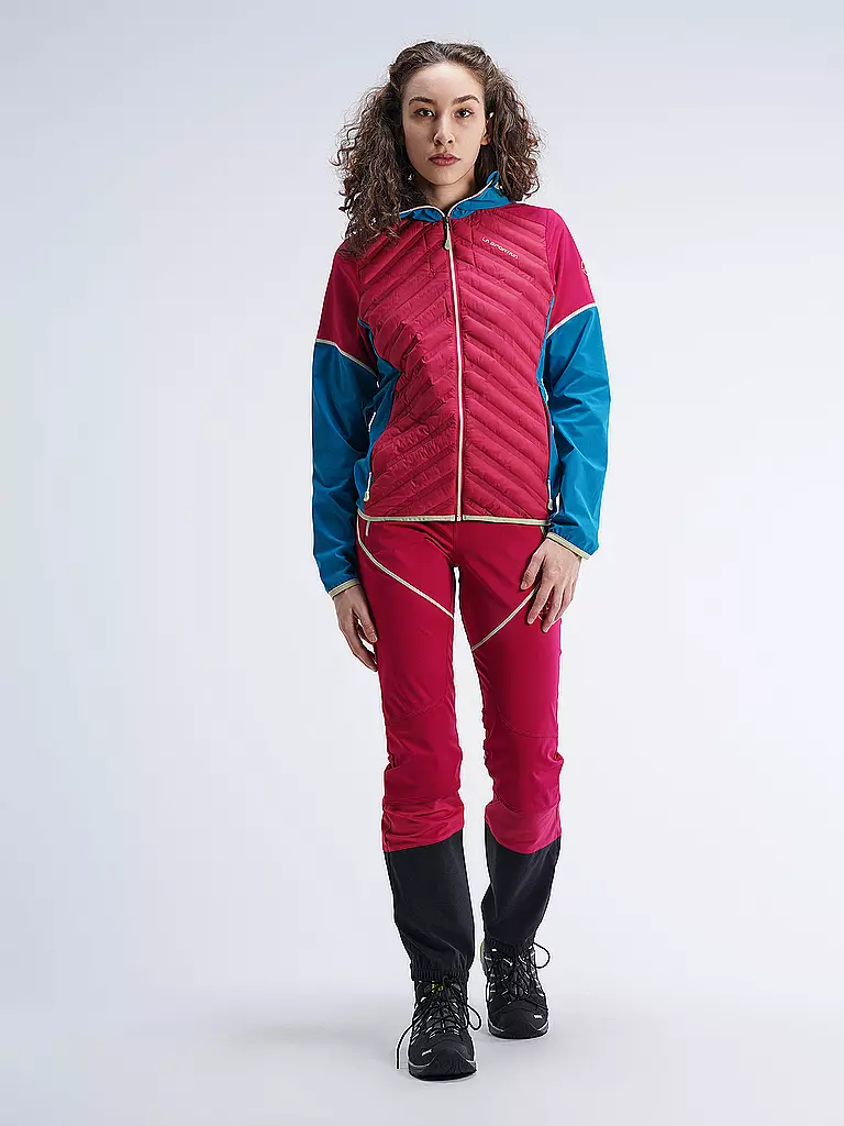 LA SPORTIVA | Damen Touren Isohybridjacke Koro Hoodie | beere