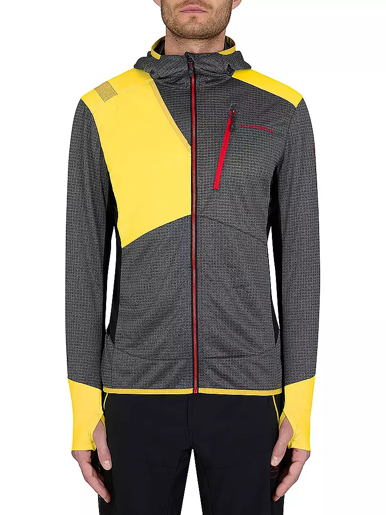 LA SPORTIVA | Herren Fleecejacke Aequilibrium  Thermal Hoodie | schwarz