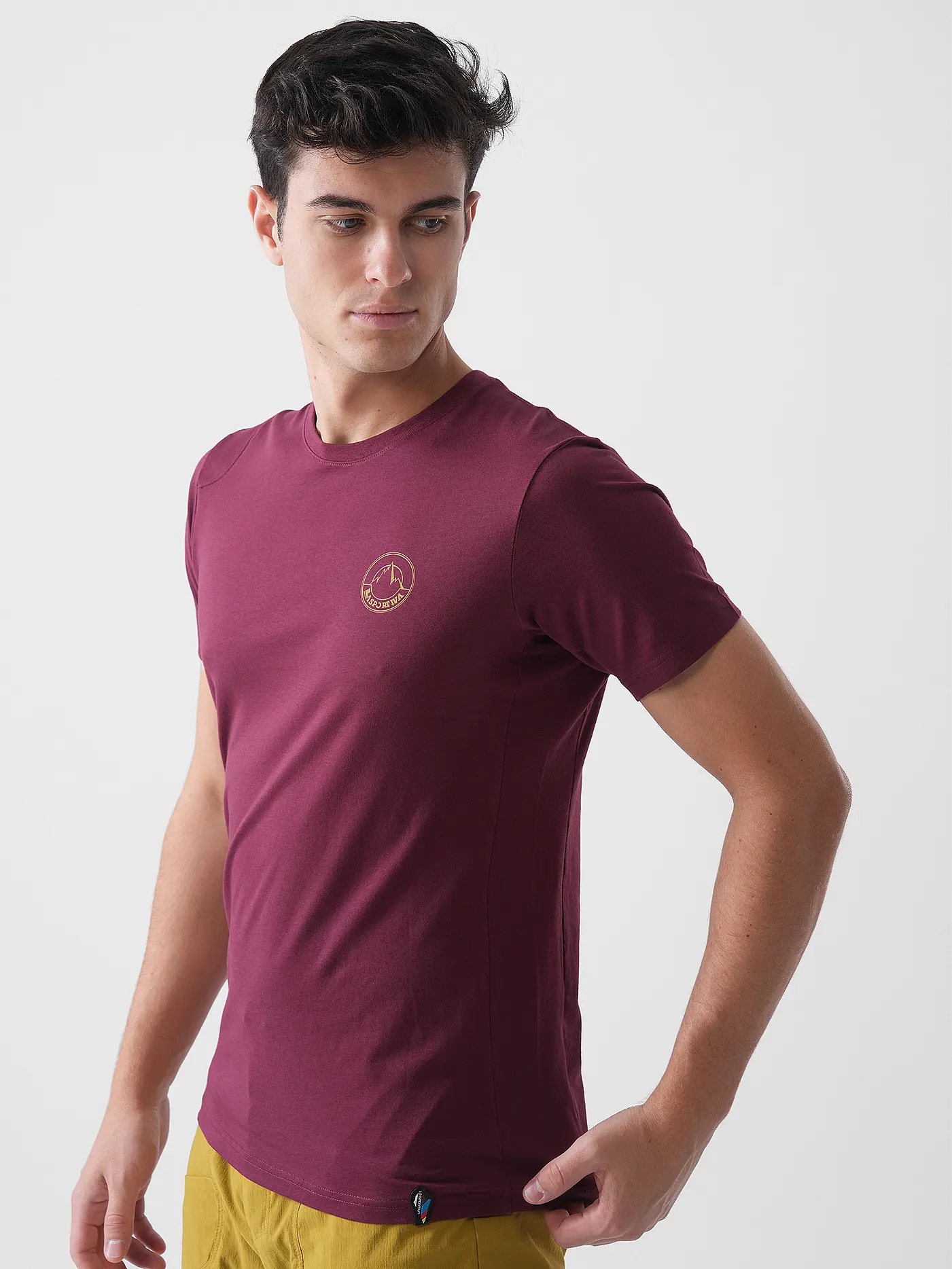 LA SPORTIVA | Herren Klettershirt Circle Logo | dunkelrot