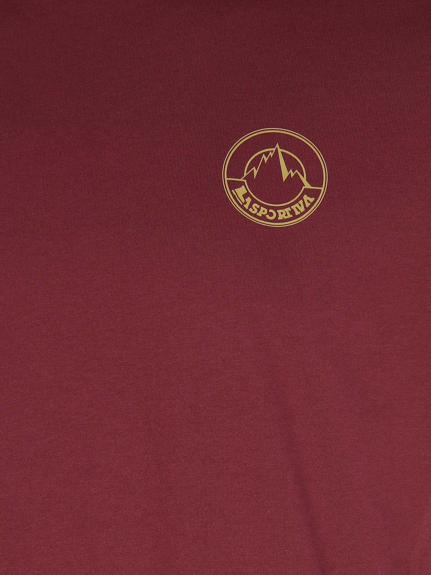 LA SPORTIVA | Herren Klettershirt Circle Logo | dunkelrot