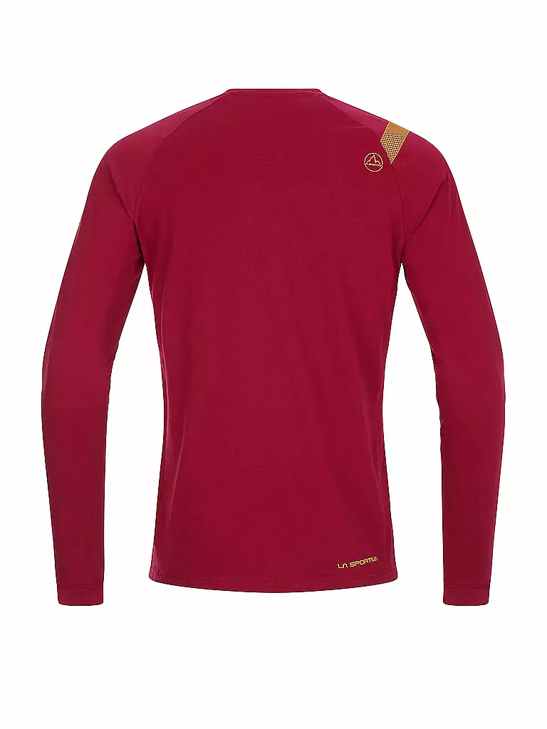 LA SPORTIVA | Herren Klettershirt Cross Section LS | rot