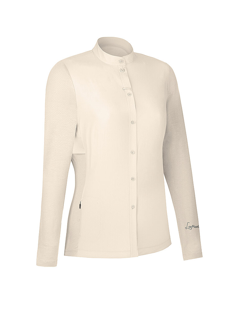 LAMUNT Bluse Durastretch-Modal Ultraleicht Beige