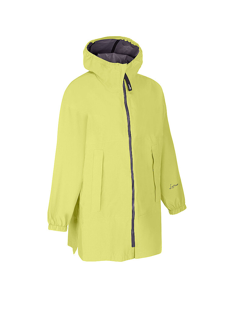 Damen Wanderparka Emma 2,5L Hoodie gelb W