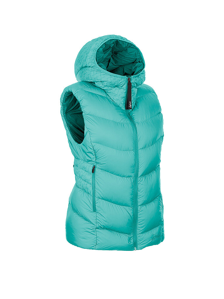LAMUNT Damen Isoweste Bianca Hoodie Rec. Daune mint | 38