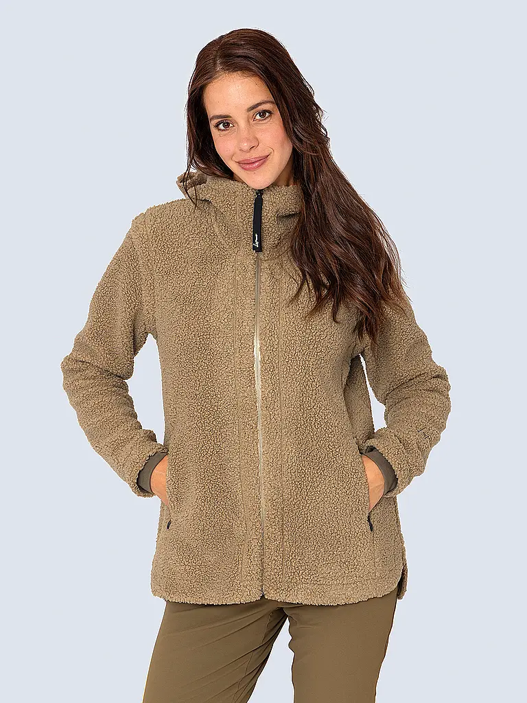 LAMUNT | Damen Fleecejacke Sabine Hoodie | 