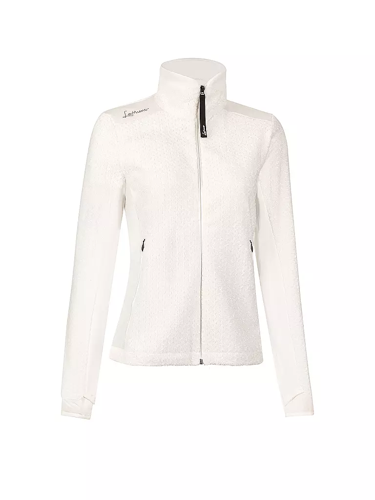 LAMUNT | Damen Funktions Zipshirt Jenny Warm Fleece | beige