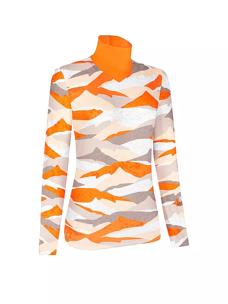 LAMUNT | Damen Funktionsshirt Ivana Tech Arty | orange