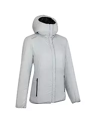 LAMUNT | Damen Isojacke Irmi Remoca Hoodie Wendejacke | hellgrau