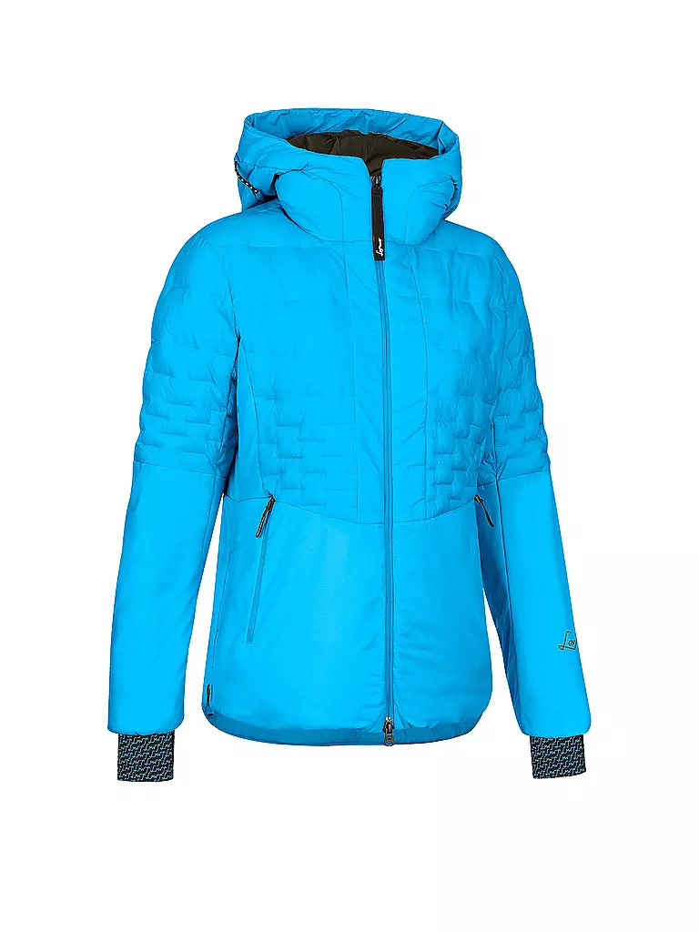 LAMUNT | Damen Isojacke Luisa Remoca Hoodie | blau