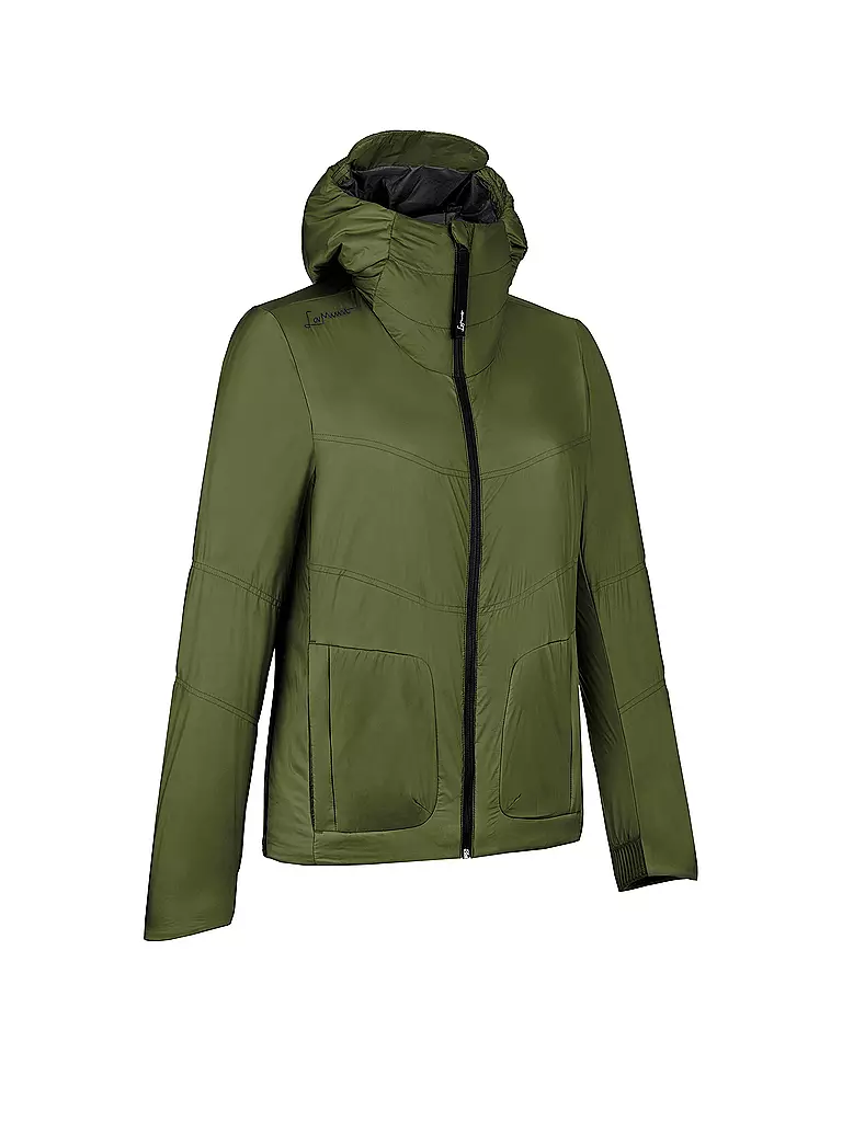 LAMUNT | Damen Touren Isojacke Alberta Light Remoca Pad® | dunkelgrün