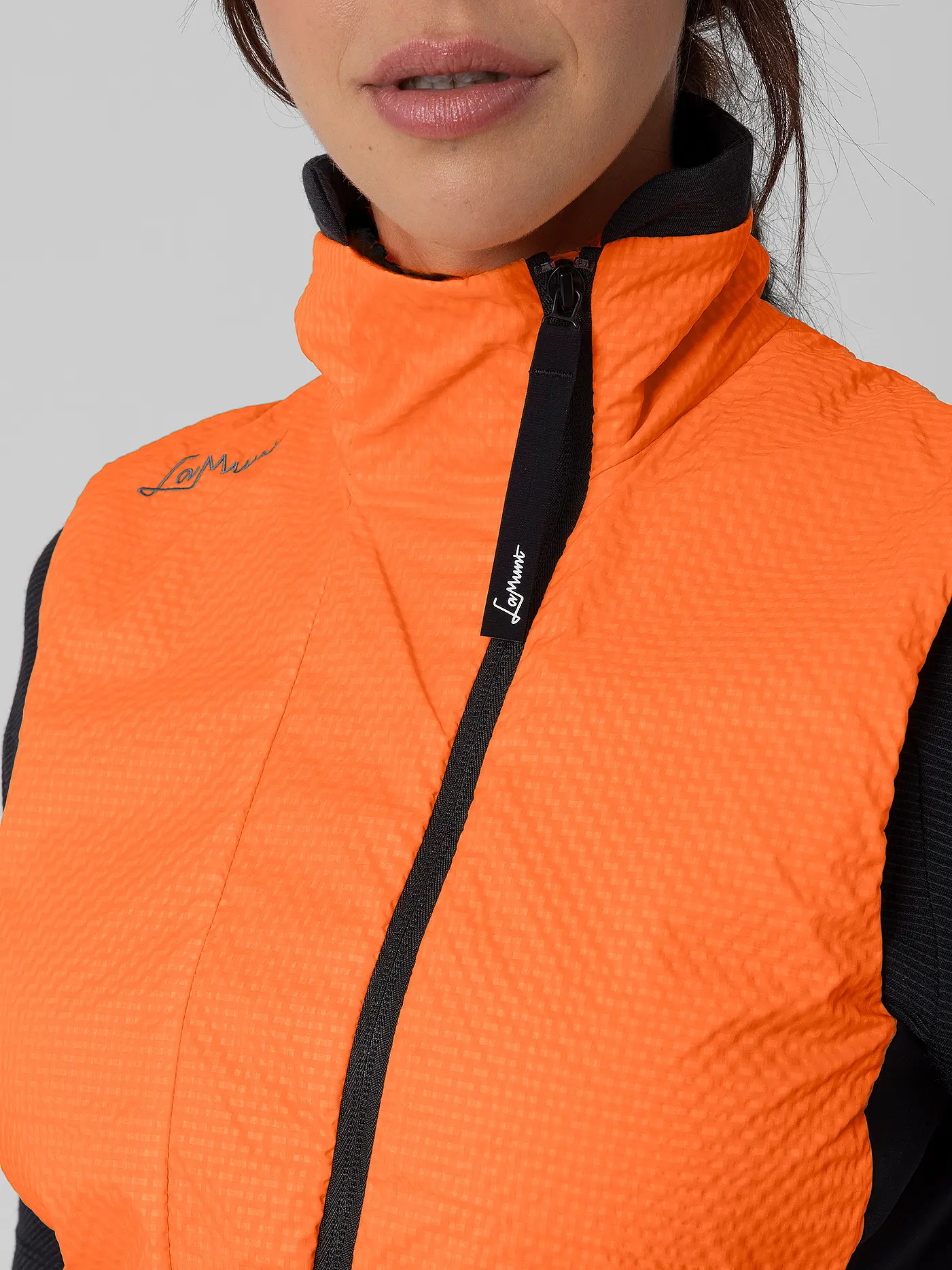 LAMUNT | Damen Weste ALESSIA POLARTEC® ALPHA® WIND | orange