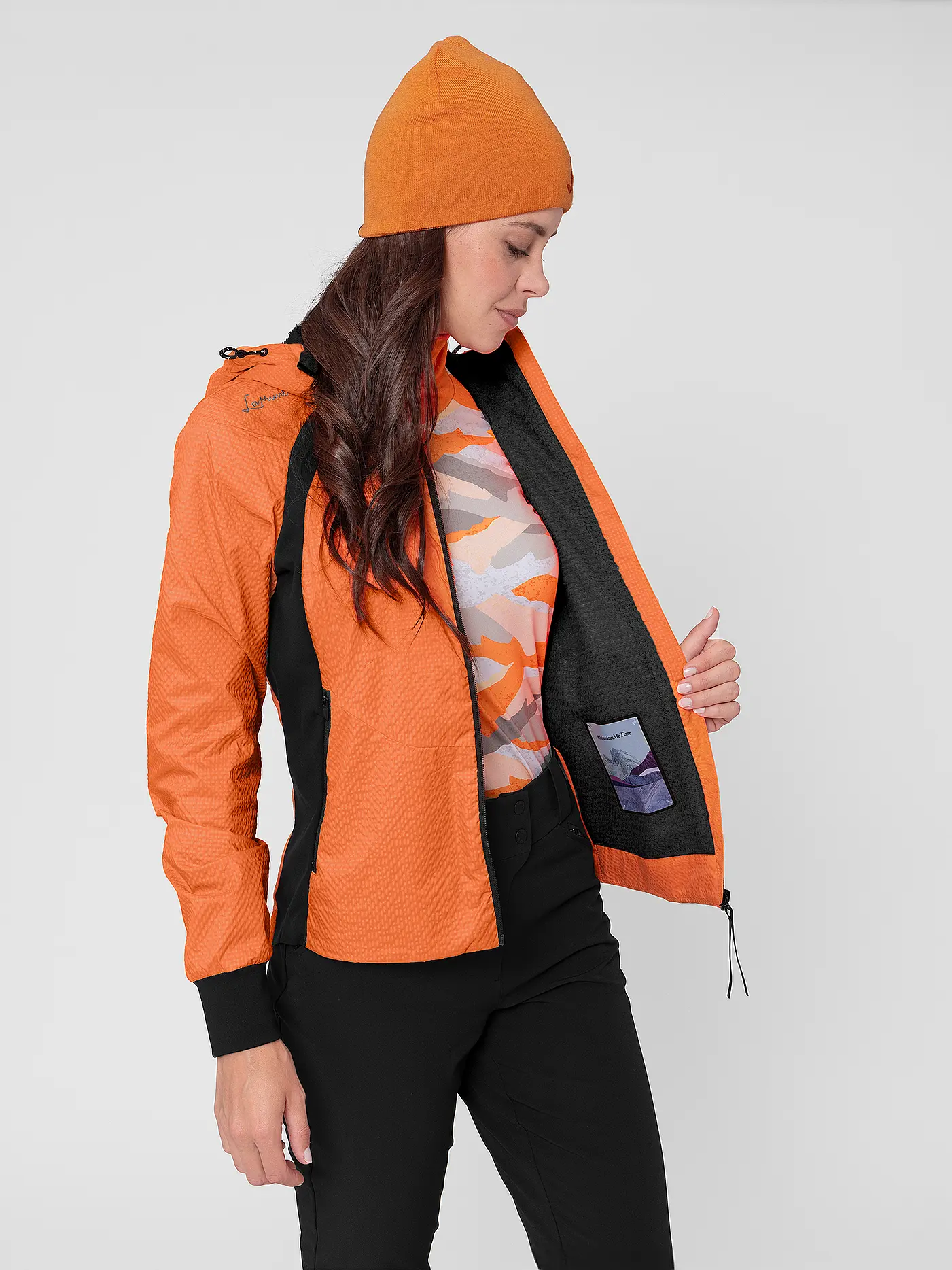 LAMUNT | Damen Windjacke Alessia PTC Alpha Wind | orange