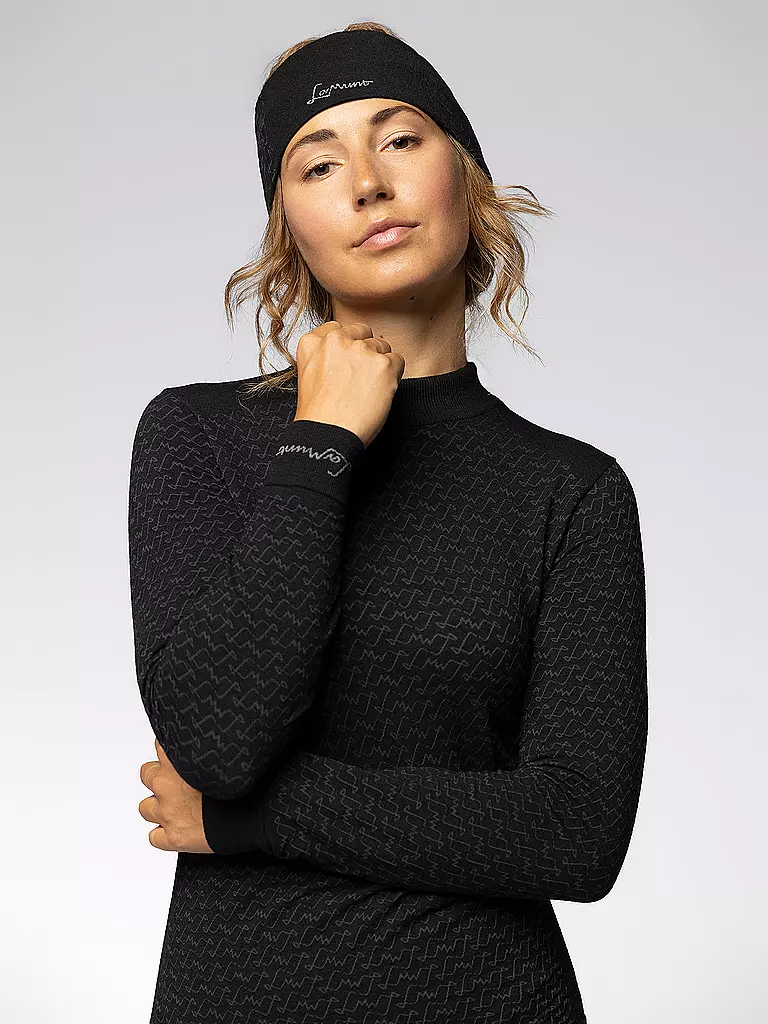 LAMUNT | Stirnband Alice Cashmere | schwarz