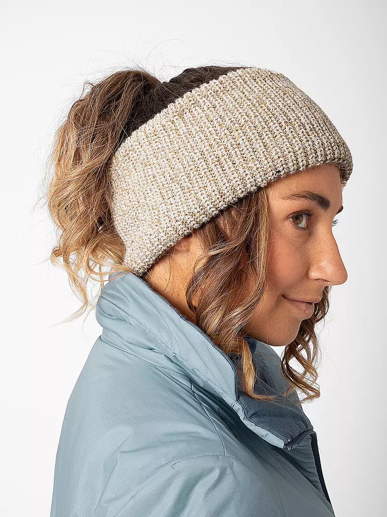 LAMUNT | Stirnband Martha Warm Knit | beige