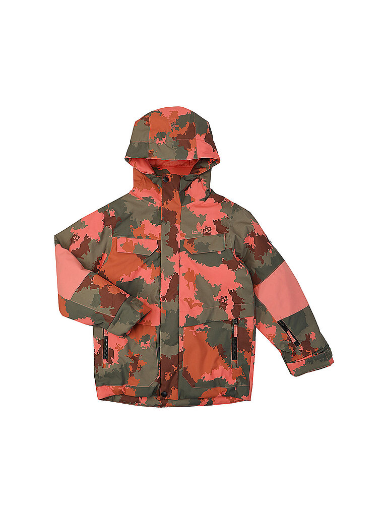 Larix Skijacke Waterproof 10000 Polyester Orange