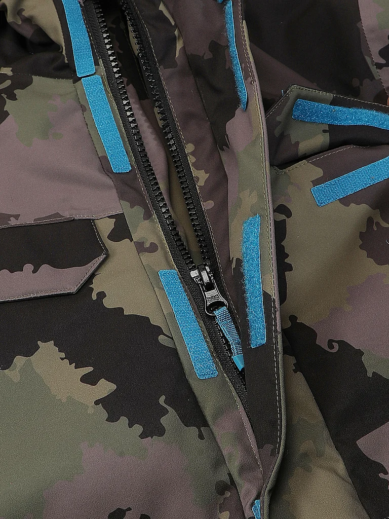 Larix Jungen Skijacke Olive | 128-image