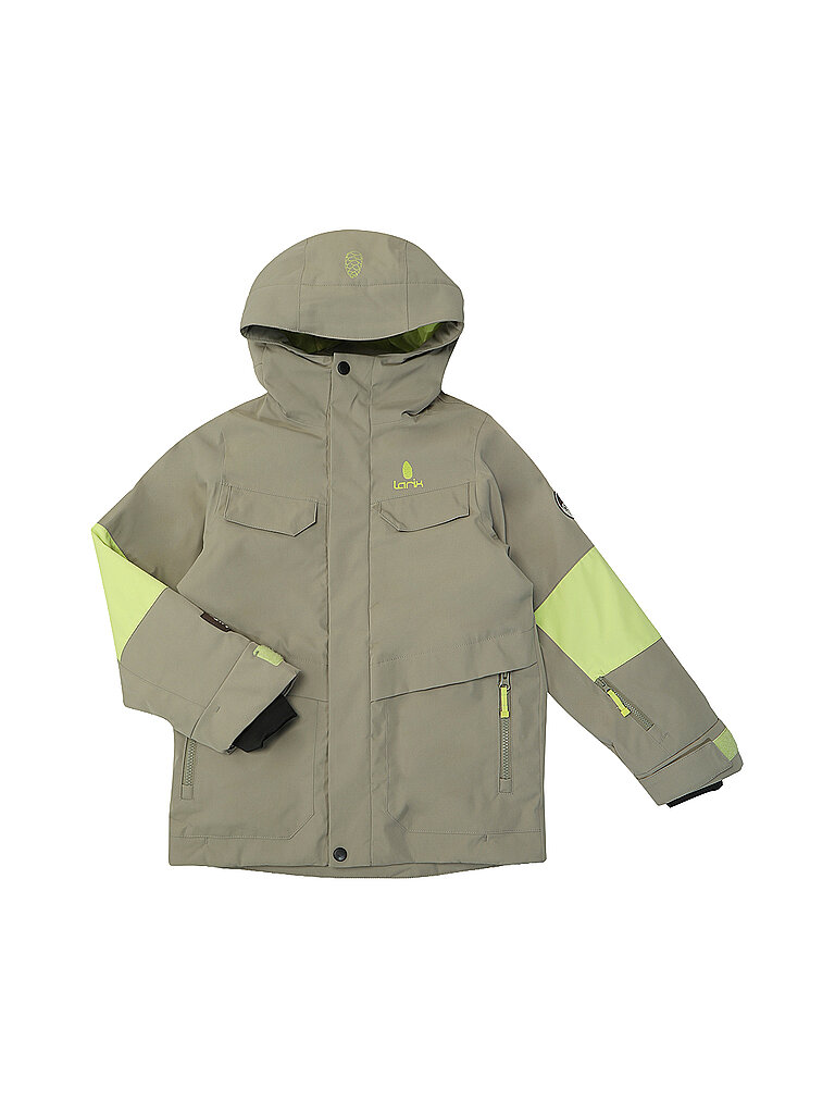 LARIX Jungen Skijacke beige | 128