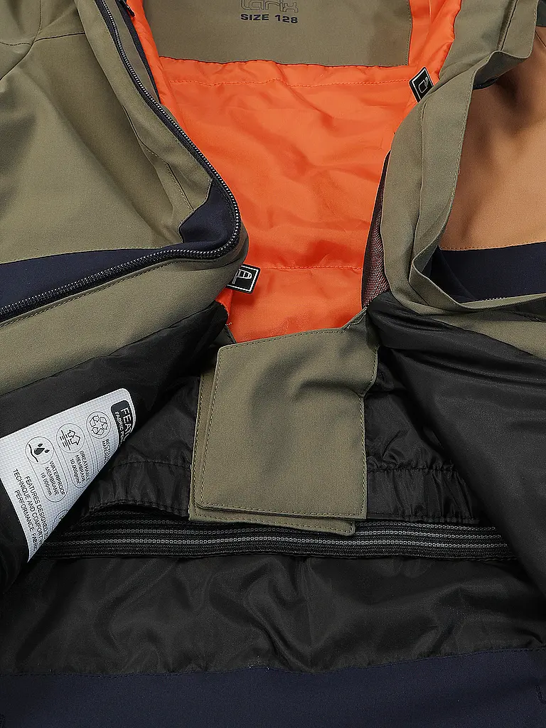 LARIX | Jungen Skijacke | olive