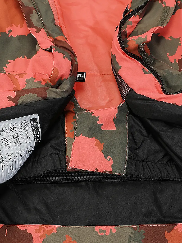 LARIX | Jungen Skijacke | orange