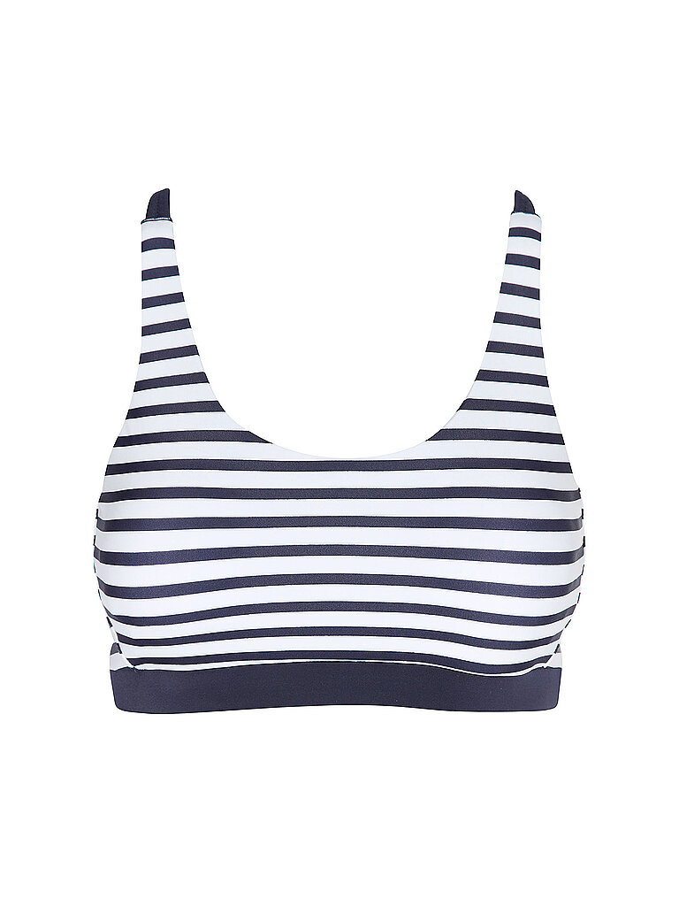 Lascana Bikinioberteil Bustier Soft-Cups Polyester Dunkelblau