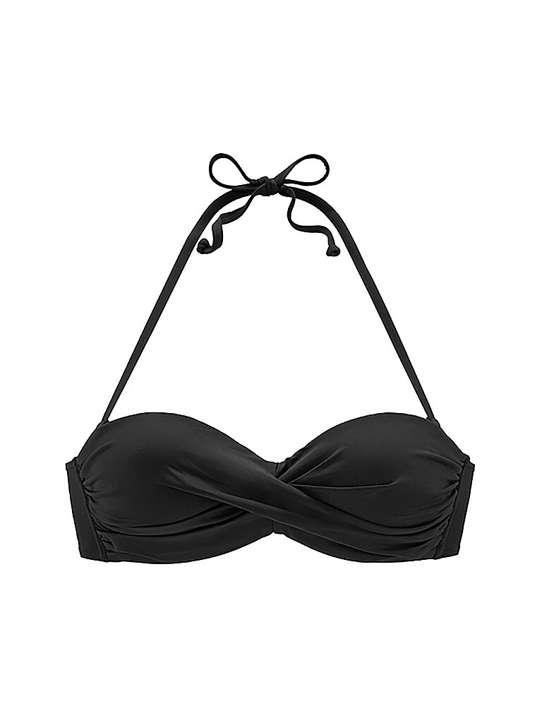 LASCANA Damen Bikinioberteil schwarz | 42C