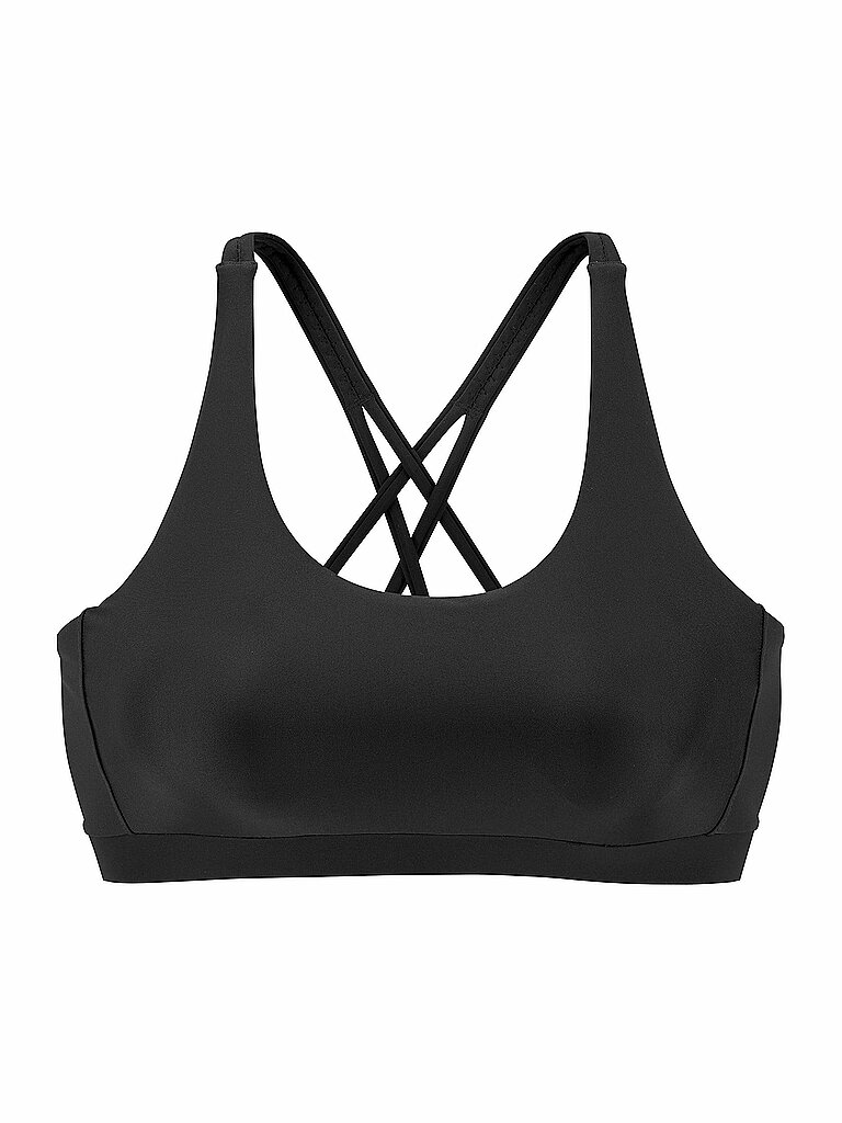 LASCANA Damen Bikini Oberteil Bustier schwarz | 40