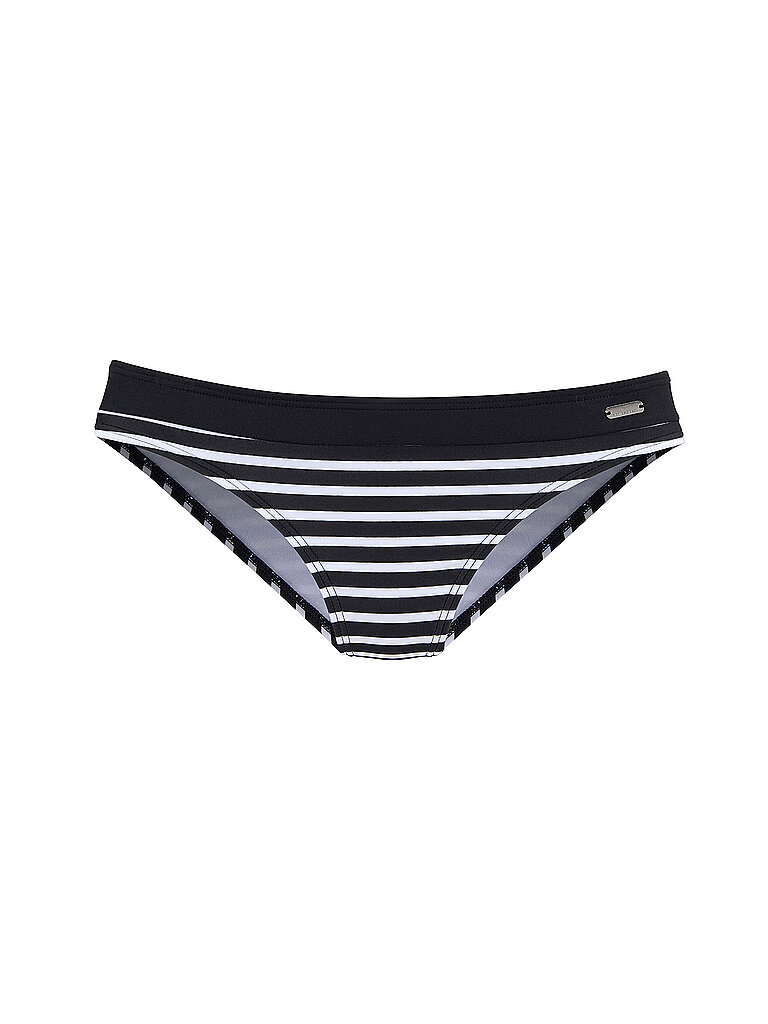 Lascana Bikinihose Schwarz