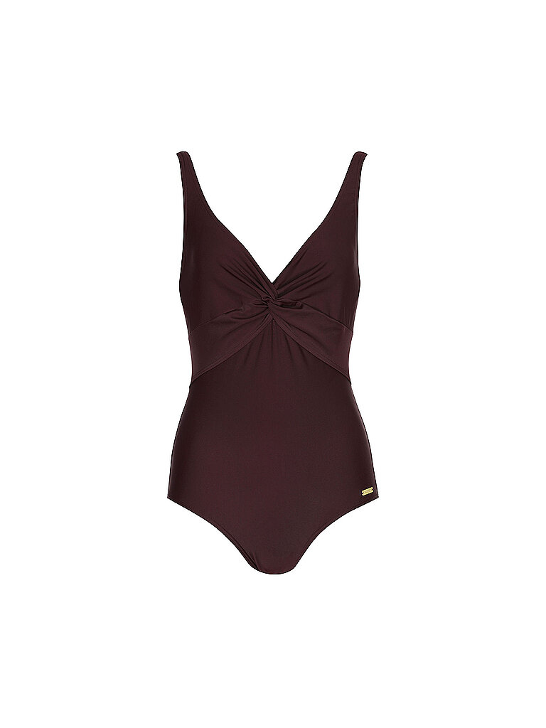 Damen Badeanzug dunkelrot 42E W