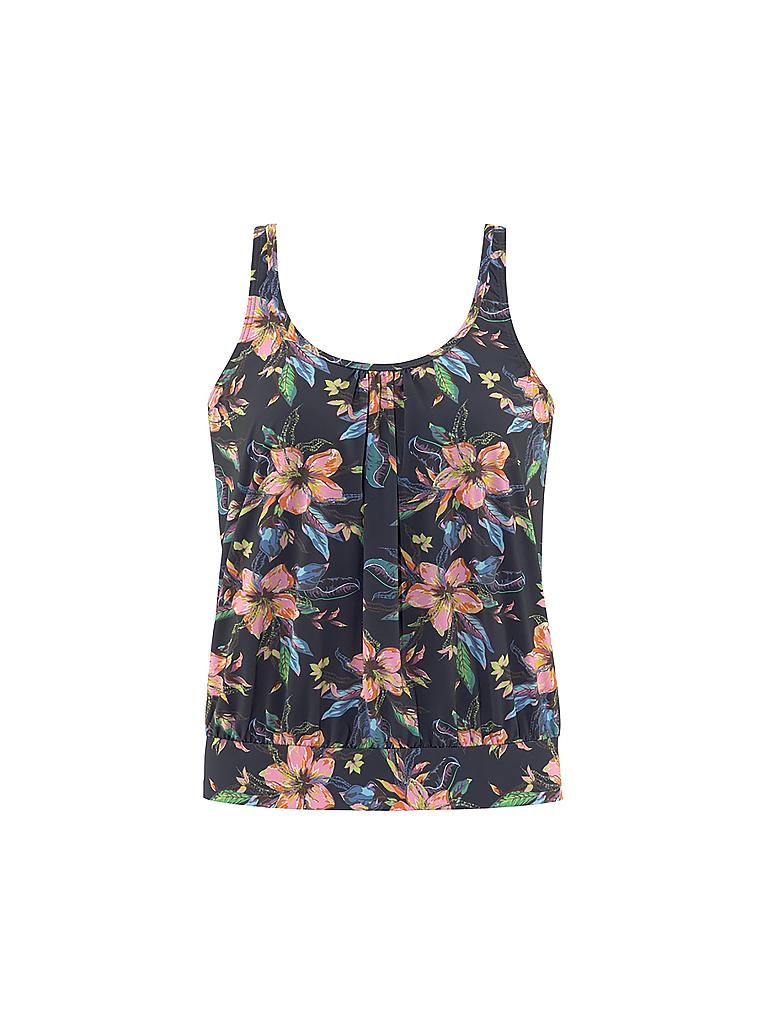 LASCANA | Damen Tankini-Top Floral | grau