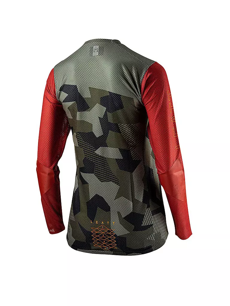 LEATT | Damen MTB-Trikot Gravity 4.0 LS | olive