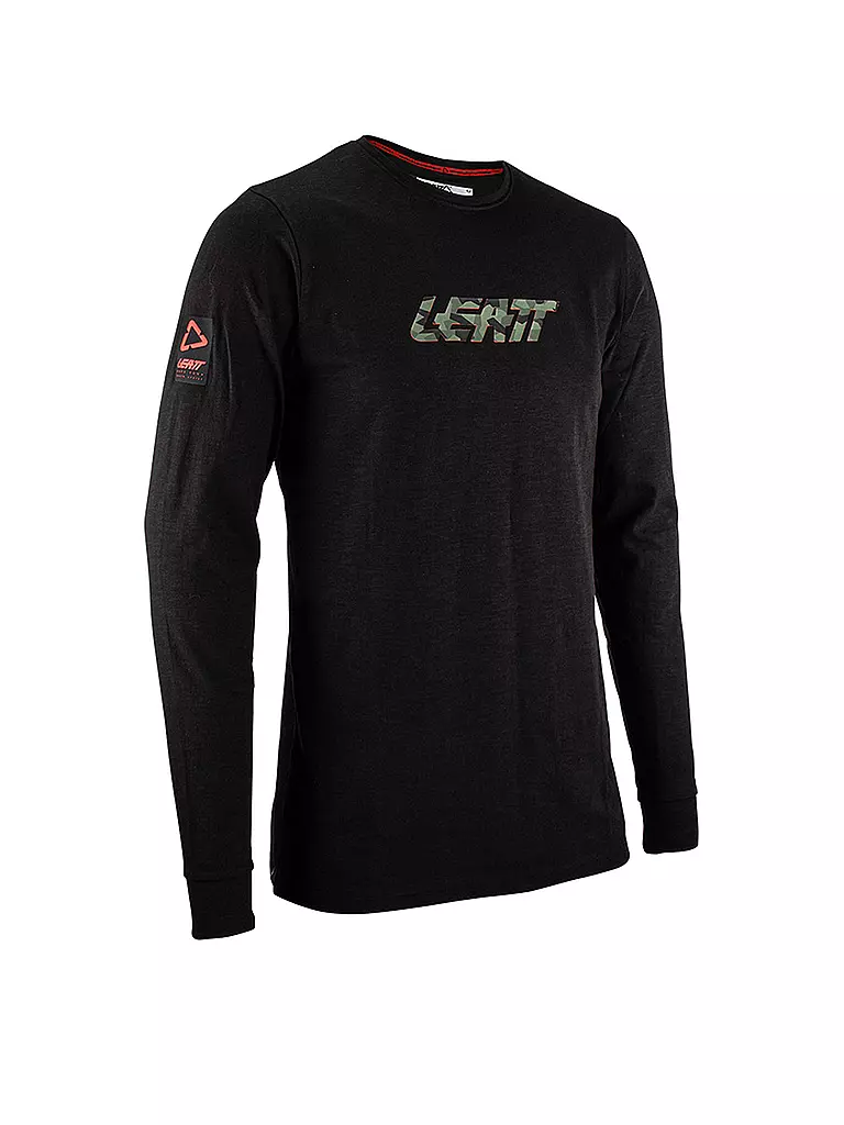 LEATT | Herren Langarmshirt | schwarz