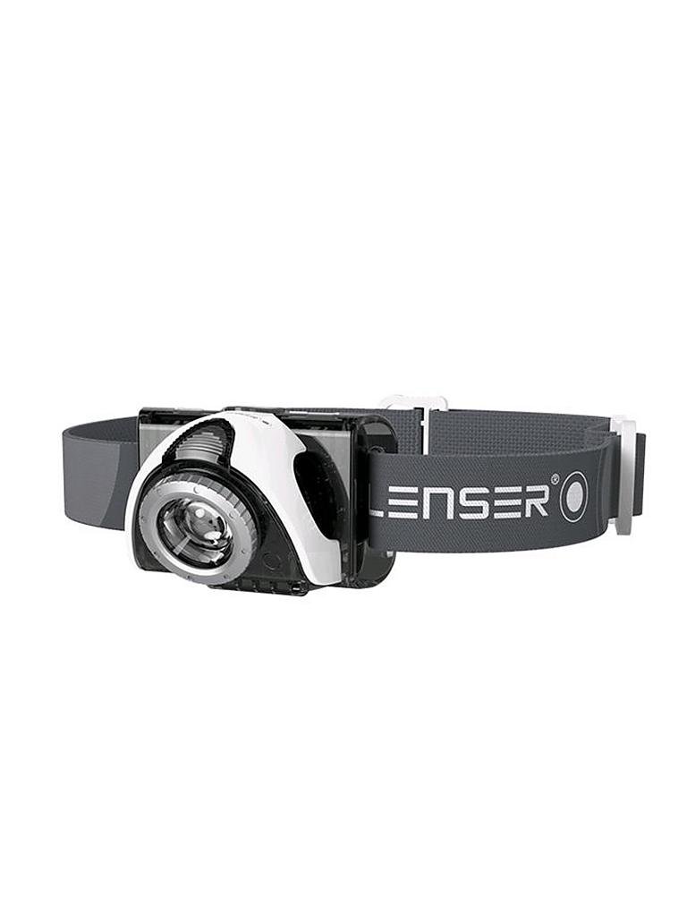 LED LENSER | Stirnlampe SEO 5 | grau