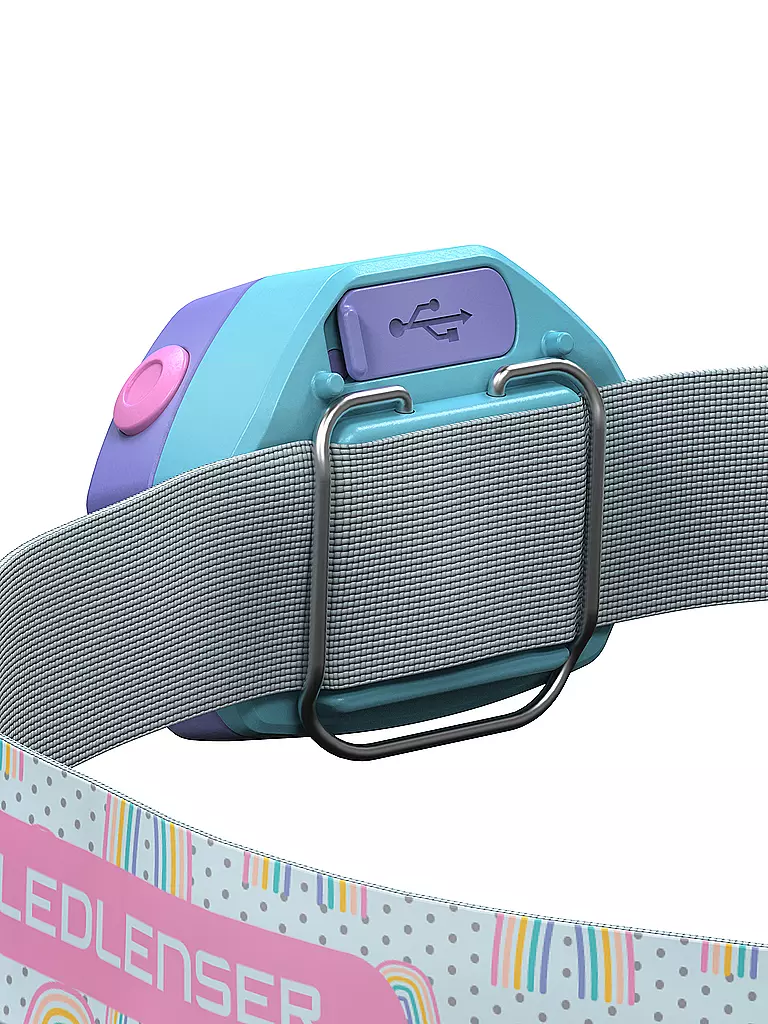 LEDLENSER | Kinder Stirnlampe Kidled 4R | lila